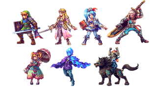 <em>Hyrule Warriors</em> Characters Are Awesome In 2D